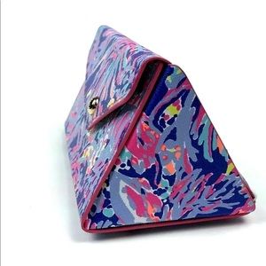 Lilly Pulitzer NWT Sunglass Case SHRIMPLY CHIC